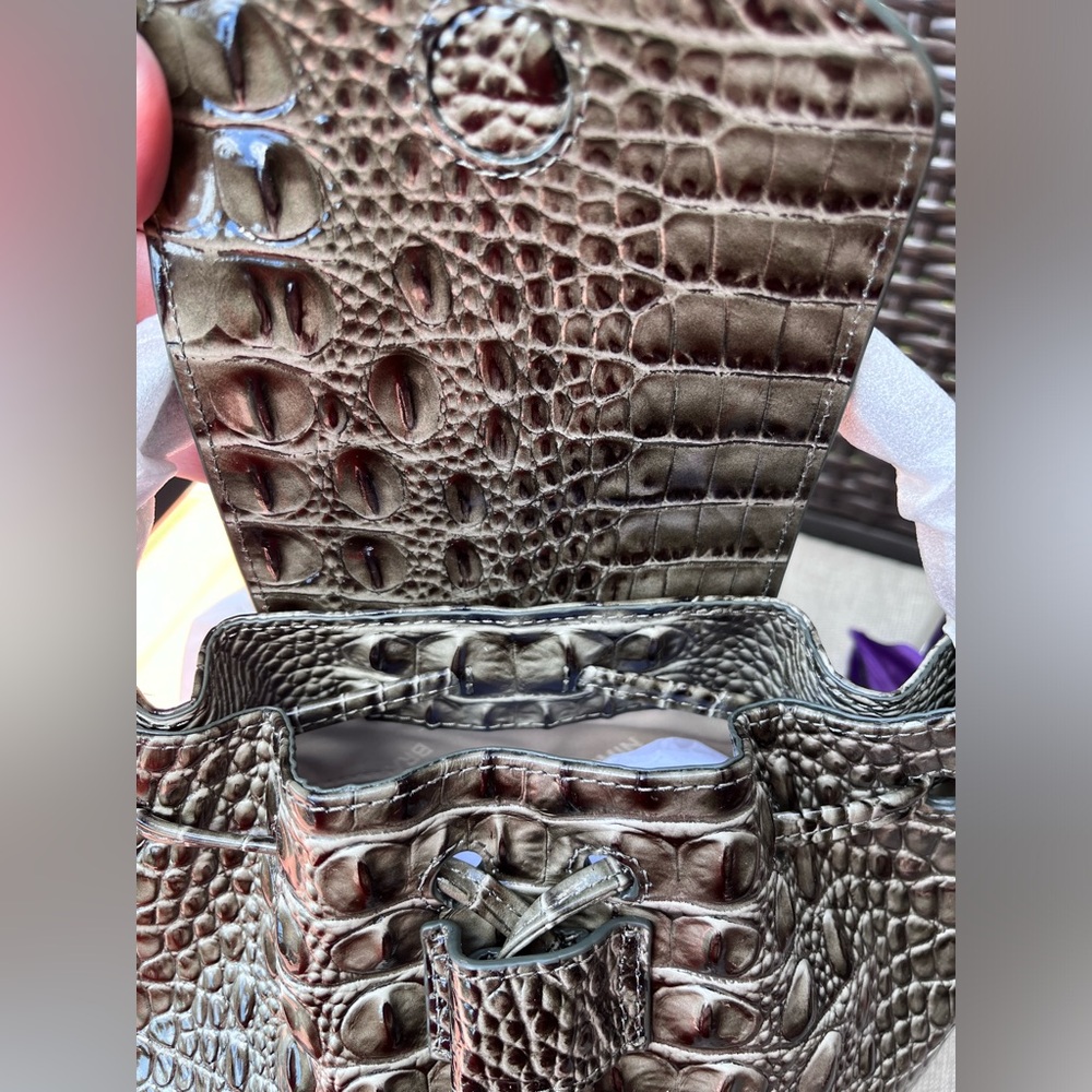 NWT Brahmin Kendall Hunter Mini-Backpack #1 - Picture 9 of 14